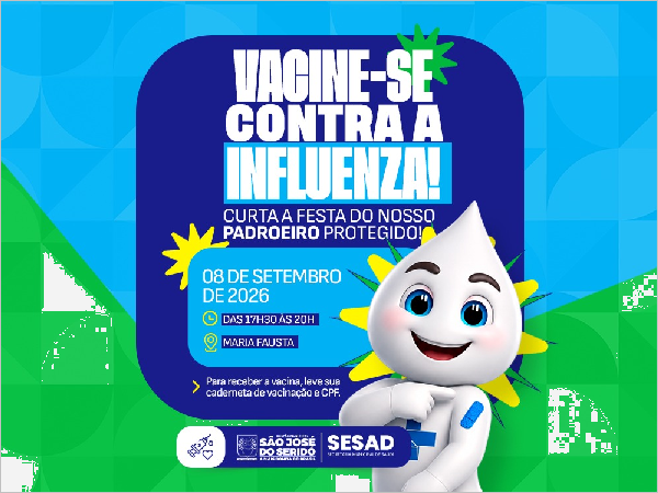 VACINE-SE! São José do Seridó realiza ação de vacinação contra a influenza ante [...]